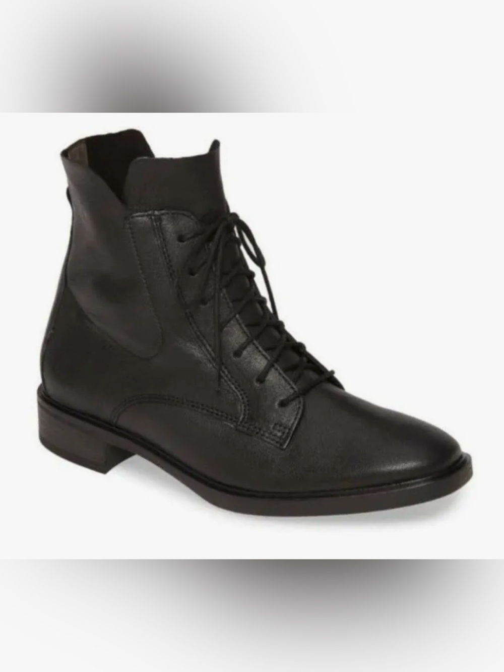 PAUL GREEN Bernadette Moto Boots (Zipper) - Black